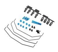 Compatible avec Tamiya pour TD4 1/10 Pièces De Rechange pour Mise À Niveau De Voiture RC Accessoires De Rechange Kit De Barres Stabilisatrices Avant Et Arrière 22037 Pièces Mise RC