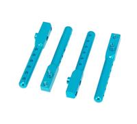 Compatible avec Tamiya pour TT-01 1/10 Pièces De Mise À Niveau pour Voiture Télécommandée, Accessoires Rechange, 4 Supports Carrosserie en Métal D'Amortisseur Rc