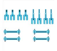Compatible avec Tamiya pour TT-01 TT-01D TT-01E pour TT-02 1/10 Pièces De Rechange Voiture RC Arbre De Transmission en Métal Cardans Kit Joints De Différentiel Pièces Voiture RC