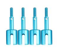 Compatible avec Tamiya pour TT-01 TT01D TT01E Pièces Mise À Niveau Voiture Télécommandée Arbre Transmission en Alliage D'aluminium Joint en Forme D'os De Chien Pièces Voiture RC