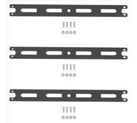 Compatible avec Tamiya pour TT-02 pour TT-02B 1/10 Pièces Et Accessoires De Mise À Niveau pour Voitures RC 3 Plaques Plancher Arrière Imitation Fibre Carbone