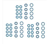 Compatible avec Tamiya pour TT-02 TT-02D 1/10 Pièces Et Accessoires pour Mise À Niveau De Voiture Télécommandée Kit De 48 Roulements À Billes Étanches Pièces Voiture RC