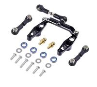 Compatible avec Tamiya pour TT-02 TT-02D pour TT-02B 1/10 Pièces De Voiture RC Ensemble Bras Direction en Aluminium Roulements Et Biellette Accessoire