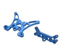 Compatible avec Tamiya pour TT-02B 1/10 Pièces Et Accessoires De Rechange pour Voitures Télécommandées 2 Supports D'amortisseurs Avant Arrière en Métal D'Amortisseur Rc