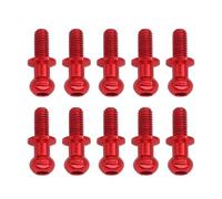 Compatible avec Tamiya pour TT01 pour TT02 pour Sakura D5 1/10 RC Pièces Et Accessoires pour Drift 10 Vis À Tête Sphérique Hexagonale en Métal M3 RC Réparations Modèles