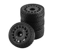 Compatible avec Tamiya pour TT01 pour TT02 XV01 TA06 PTG-2 pour HPI WR8 pour HSP 1/10 1/12 1/14 RC Pièces De Voiture Pneus sur Route Pneu Roue RC Pièces avec