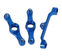 Compatible avec Tamiya pour TT01 TT01E TT01D TT01ED 54058 53864 RC Car Upgrade Parts Ensemble De Biellettes De Direction en Alliage D'aluminium Bielle RC Voitures