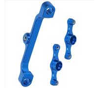 Compatible avec Tamiya pour TT01 TT01E TT01D TT01ED pour TT-01 Tyep-E 54058 53864 RC Pièces De Voiture en Alliage D'aluminium Jeu Maillons Direction Bleu Améliorations