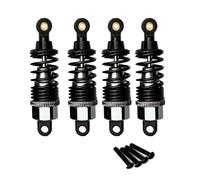 Compatible avec Tamiya pour TT02 1/10 Pièces De Mise À Niveau pour Châssis Voiture Radiocommandée Kit 4 Amortisseurs Réglables en Alliage Amortisseurs