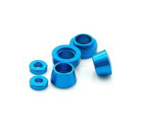 Compatible avec Tamiya pour TT02 1/10 RC, Pièces De Mise À Niveau Voiture, Accessoires Remplacement, Coupelles Direction Avant, Kit D'essieu Joint Améliorations