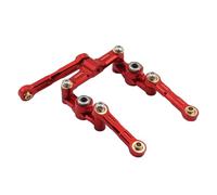 Compatible avec Tamiya pour TT02 TT02D 1/10 RC Voiture Drift Pièces Ensemble De Biellettes Direction en Aluminium Roulements À Billes Et Manivelle Améliorations