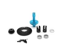 Compatible avec Tamiya pour TT02 XV02 XM01 1/10 RC Accessoires De Mise À Niveau Voiture 39T Jeu D’Accouplement Direct Avant Différentiel 22047 RC Réparations Modèles