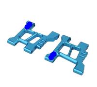 Compatible avec Tamiya Squash Van pour GF02 WR02CB WR02G pour GF01 G601 RC Pièces De Mise À Niveau Voiture 1 Jeu Bras Suspension Avant en Alliage D'aluminium Améliorations