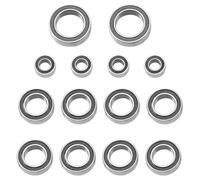 Compatible avec Tamiya T3-01 T301 1/8 RC Danseur pour Cavalier Pièces Upgrade Kit 14PCS Roulement À Billes Scellé Acier Améliorations
