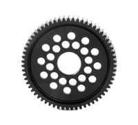 Compatible avec Tamiya TB05 TC01 06M Pièces De Rechange pour Voiture Radiocommandée, Accessoires, Module en Acier (63 Dents) 51609, Pignon Droit RC Jouets Améliorations