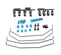 Compatible avec Tamiya TD4 1/10 RC Pièces De Mise À Niveau Voiture Accessoires Avant Et Arrière Kit Stabilisateur Barre Balançage 22037 Modèles Améliorations RC