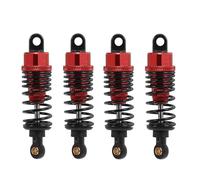 Compatible avec Tamiya TT01 TT02 TA05 TL01 TA03 MF01X M05 M06 1/10 RC, Pièces De Mise À Niveau Voiture, 4 Amortisseurs en Métal Modèles Amortisseurs RC