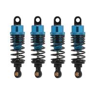 Compatible avec Tamiya TT01 TT02 TA05 TL01 TA03 MF01X M05 M06 4 Pièces Amortisseur en Métal 1/10 De Rechange Mise À Niveau Voiture RC Modèles Amortisseurs RC