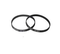 Compatible avec TASP 2 pièces Courroie d'entraînement de Distribution 2M-180-6 périmètre 180mm Largeur 6mm Dents 90 convoyeur synchrone pièce de Rechange Compatible avec aspirateur