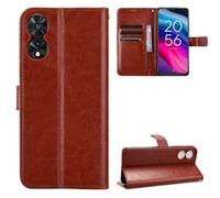 Compatible avec TCL 505 4G T509K T509A Coque Housse Etui Cover Brown
