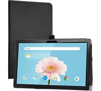 Compatible Avec Teclast P20hd Coque,Teclast M40 Pro Coque,Slim Pu Cuir Etui Et Pliable Stand Folio Coque Couverture Pour 10.1"" Teclast P20hd / M40 / M40se / M40 Pro Tablet,Noir