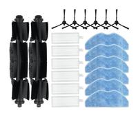 Compatible Avec Tefal, Compatible Avec Rowenta, X-plorer Serie 75S RR8577WH, 75S+ RG8597W / RR8587WH Accessoires Brosse Filtre HEPA Balai Lingette Sac À Poussière(Set5)