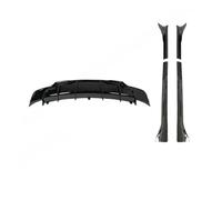 Compatible avec Tesla 2016 - 2023 modèle 3, Kit de carrosserie, becquet Noir Brillant, diffuseur arrière, lèvre de Pare-Chocs Avant, Jupe latérale, pièces d'aile Aero(M3 Set B-GC)