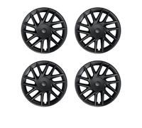 Compatible avec Tesla Model 3 Highland 18 Pouces, Ensemble de Capuchons de moyeu de Roue Sportif, 4 pièces, Couvre-Jantes complètes