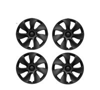 Compatible avec Tesla Model Y 19 Pouces, Jeu de Capuchons de moyeu de Roue de Style Cyclone, 4 couvercles de Remplacement Droit et Gauche(Cyclone Style)