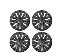 Compatible avec Tesla Model Y 19 Pouces, Jeu de Capuchons de moyeu de Roue de Style Cyclone, 4 couvercles de Remplacement Droit et Gauche(Blade Style)