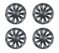 Compatible avec Tesla Model Y 20 Pouces HubCap 2023 Performance Remplacement Capuchon de Roue Automobile Hub Cap Couverture complète Accessoires Pièces de Roue(Gun Grey)