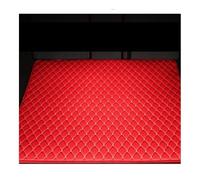 Compatible avec Tesla pour Model S 2015 2016 Tapis De Coffre Housse Protection Intérieure Cuir Tapis Coffre Voiture(Rouge)