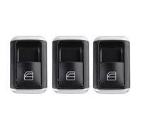 Compatible Avec Tesla Pour Model X S 2012-2020 2049055402 2703245 1003749X0B 100374900B Bouton De Commutation Vitre Électrique Voiture Commutateur de fenêtre(3pcs)