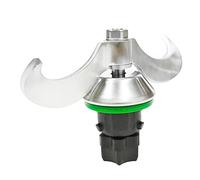 Compatible Avec Thermomix TM5/TM6, Lame De Pétrissage De Pâte En Acier Inoxydable - Accessoire Universel For Batteur Sur Socle, Compatible Avec La Pâte À Pain/pizza, Lame De Mélange Robuste Compatible