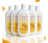 Compatible avec Tineco Aspirateurs Laveurs Sans Fil, Liquide Nettoyant Sol Parfumé à l’Orange, 5 Bouteille X 500 Ml, Nettoyage en Profondeur, Sans Résidus Et Sans Mousse