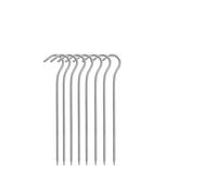 Compatible avec Tito, 3,0 x 165 mm, Accessoires de Camping ultralégers, piquets Tente en Alliage Crochet(8pcs Titanium)