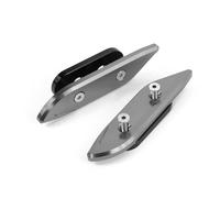 Compatible Avec TMAX-530 12-18, Coque Décorative De Rétroviseur En Alliage D'aluminium Modifié, Bouchon De Siège De Rétroviseur, Accessoires De Code De Rétroviseur(Titanium)