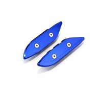 Compatible Avec TMAX-530 12-18, Coque Décorative De Rétroviseur En Alliage D'aluminium Modifié, Bouchon De Siège De Rétroviseur, Accessoires De Code De Rétroviseur(Blue)