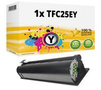 Compatible avec Toshiba 6AJ00000081 / T-FC25EY Cartouche de toner, jaune