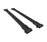 Compatible Avec Toyota Bz Woodland 2026-2026 Fly Modèle Barres De Toit Railing Porte-Bagages De Voiture Aluminium Noir 2 Barres