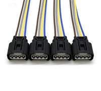 Compatible avec Toyota Camry 2002 2003 2004 2005 2006 2007 2008 2009 2010 : connecteur de Bobine d'allumage 4 Broches DJ7042B-2.2-21 (4 pièces)