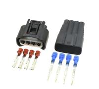 Compatible avec Toyota Camry et Corolla : connecteur électrique de Bobine d'allumage à 4 Broches 90980-11885DJ7042B-2.2-21 et DJ7042B-2.2-11bleulot de 10 (Deux Paires).