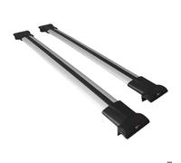 Compatible Avec Toyota Land Cruiser 1998-2007 Fly Model Barres De Toit Railing Porte-Bagages De Voiture Gris Aluminium 2 Barres