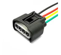 Compatible Avec Toyota Pour Camry Pour Corolla Pour Rav4 90980-11885 Connecteur Femelle De Bobine D'allumage À 4 Broches Bobine D'Allumage Câbles Fiche