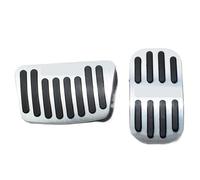 Compatible avec Toyota Pour Corolla Pour Auris E210 12e 2018 2019 2020 2021 2022 2 PCS Pédales de voiture Frein à gaz Coussinets de pédale en acier inoxydable Couvercle de pédales de voiture de