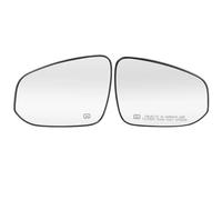 Compatible Avec Toyota Pour Highlander 2014 2015 2016 2017 2018 2019 2020 2021 2022 2023 2024 2025 Rétroviseur Latéral De Porte En Verre Chauffant Pour Angle Mort(2pcs Heated)