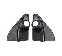 Compatible Avec Toyota Pour Hilux Pour Revo Pour Conquest 2015 2016 2017 2018 2019 2020 2021 2 Pièces Garniture Cadre Haut-parleur Pilier Voiture Intérieure Voiture(Bamboo grain)