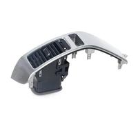 Compatible avec Toyota pour Land pour Cruiser pour Prado LC120 2003-2009 Sortie de climatiseur avant A/C Couvercle de cadre d'aération de climatisation(Color:Right)