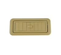 Compatible avec Toyota pour Land pour Cruiser pour Prado LC150 2010-2017 Toit intérieur de voiture A/C Évents de sortie de climatiseur 62985-60010-B0(Color:Beige Yellow)