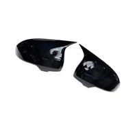 Compatible avec Toyota Pour Mark X Pour Reiz 2010-2014 2015 2016 2017 Couvercle Rétroviseur Latéral Capuchon D'aile Garniture Boîtier Arrière Porte Extérieure rétroviseurs(Noir,Add-on Type)
